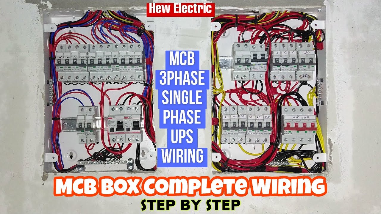 3-Phase MCB Wiring | Electrician Ka Full Step-by-Step Guide (Hindi/English)