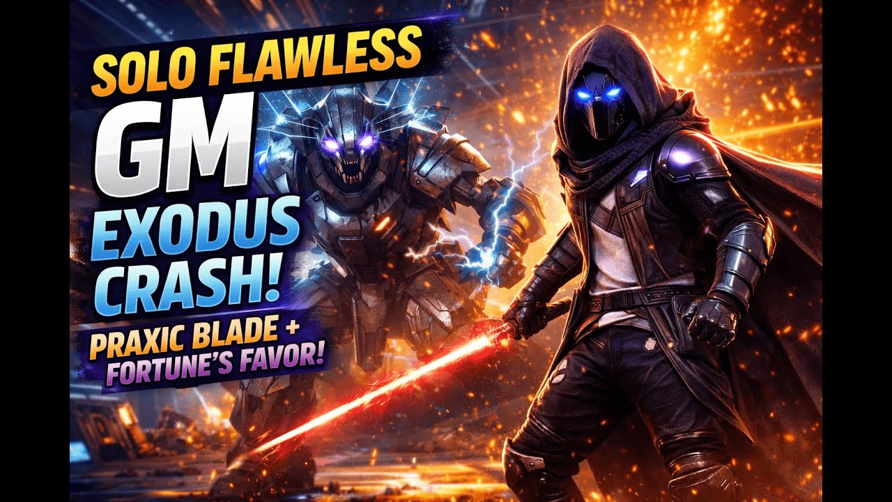 Solo Flawless Exodus Crash GM - Destiny 2 Renegades