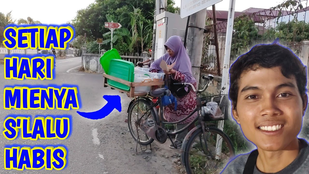 MIE CALUK PINGGIR JALAN INI SELALU HABIS TERJUAL - mari kita coba!!