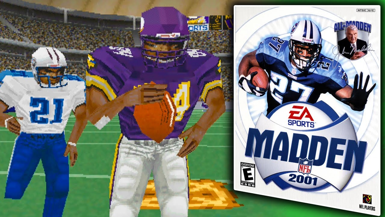 Возвращаясь к самой первой игре Madden, в которую я когда-либо играл (Madden 2001 PS1)