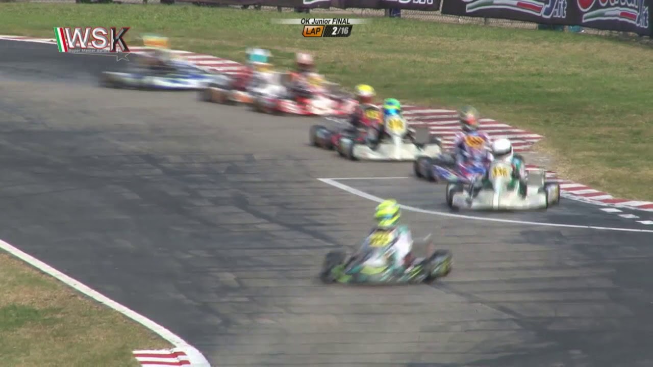 WSK SUPERMASTER SERIES ROUND 3 2018 OK JUNIOR FINAL