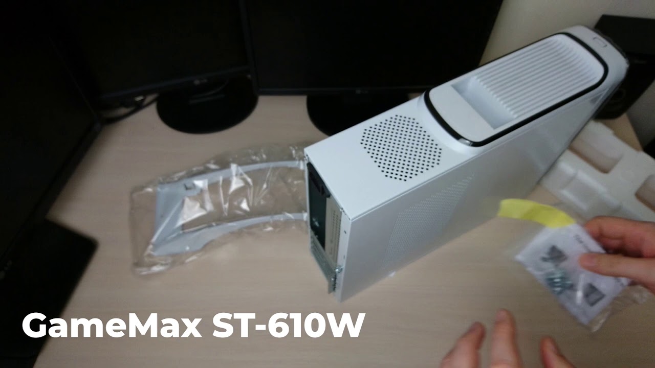 Распаковка: Корпус GameMax ST-610W из ROZETKA