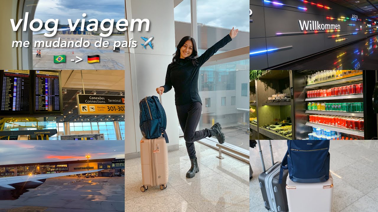 vlog de viagem- me mudando pra ALEMANHA com 18 anos ✈️🇩🇪