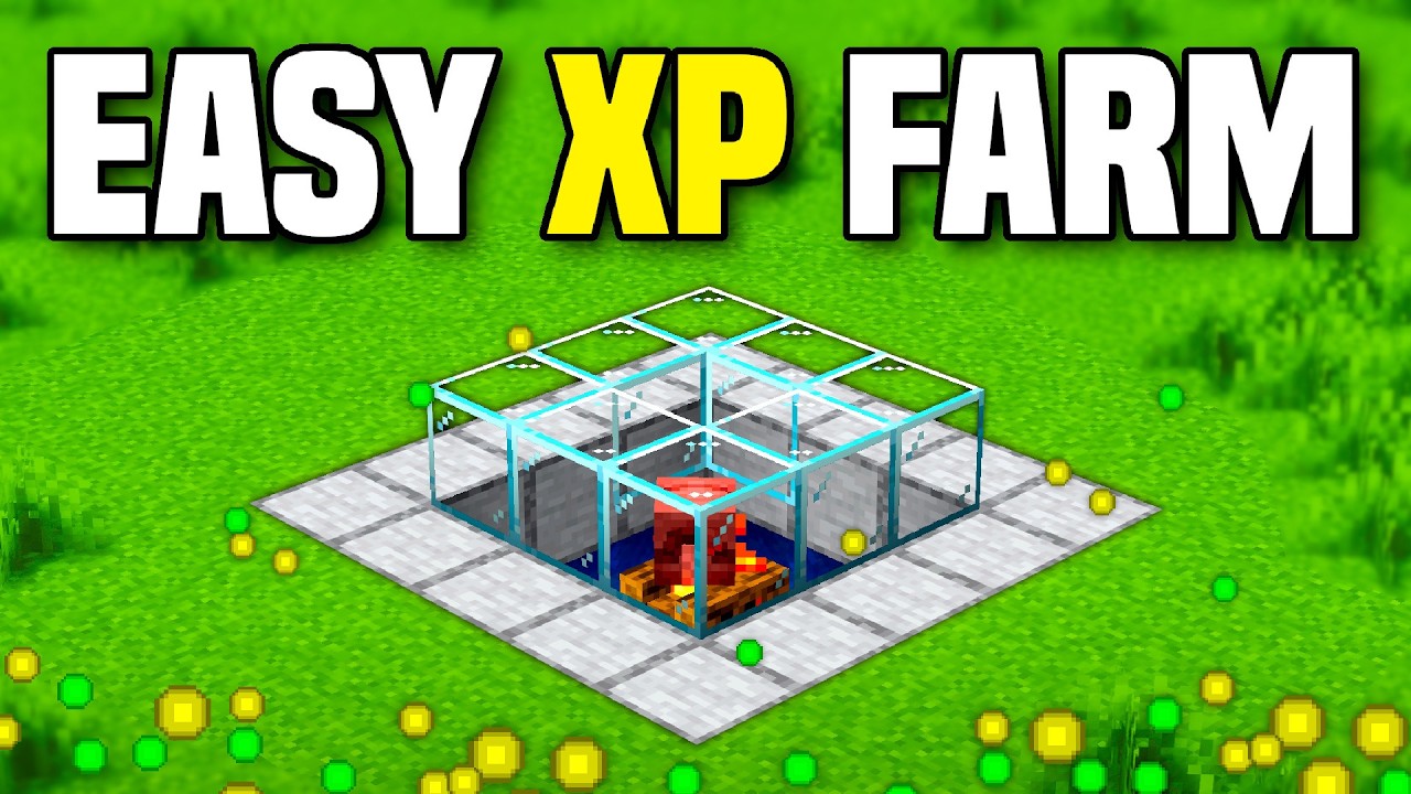 NEW EASIEST XP FARM Minecraft 1.21.11!