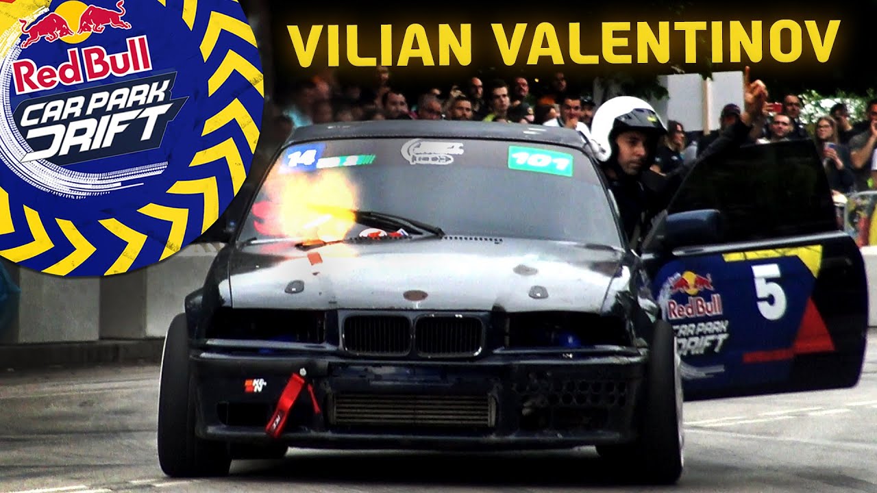Red Bull Car Park Drift | BMW E36 | Vilian Valentinov | Sofia, Bulgaria 2023