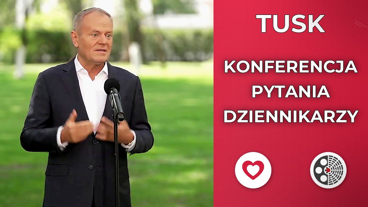 Konferencja prasowa Premiera Donalda Tuska