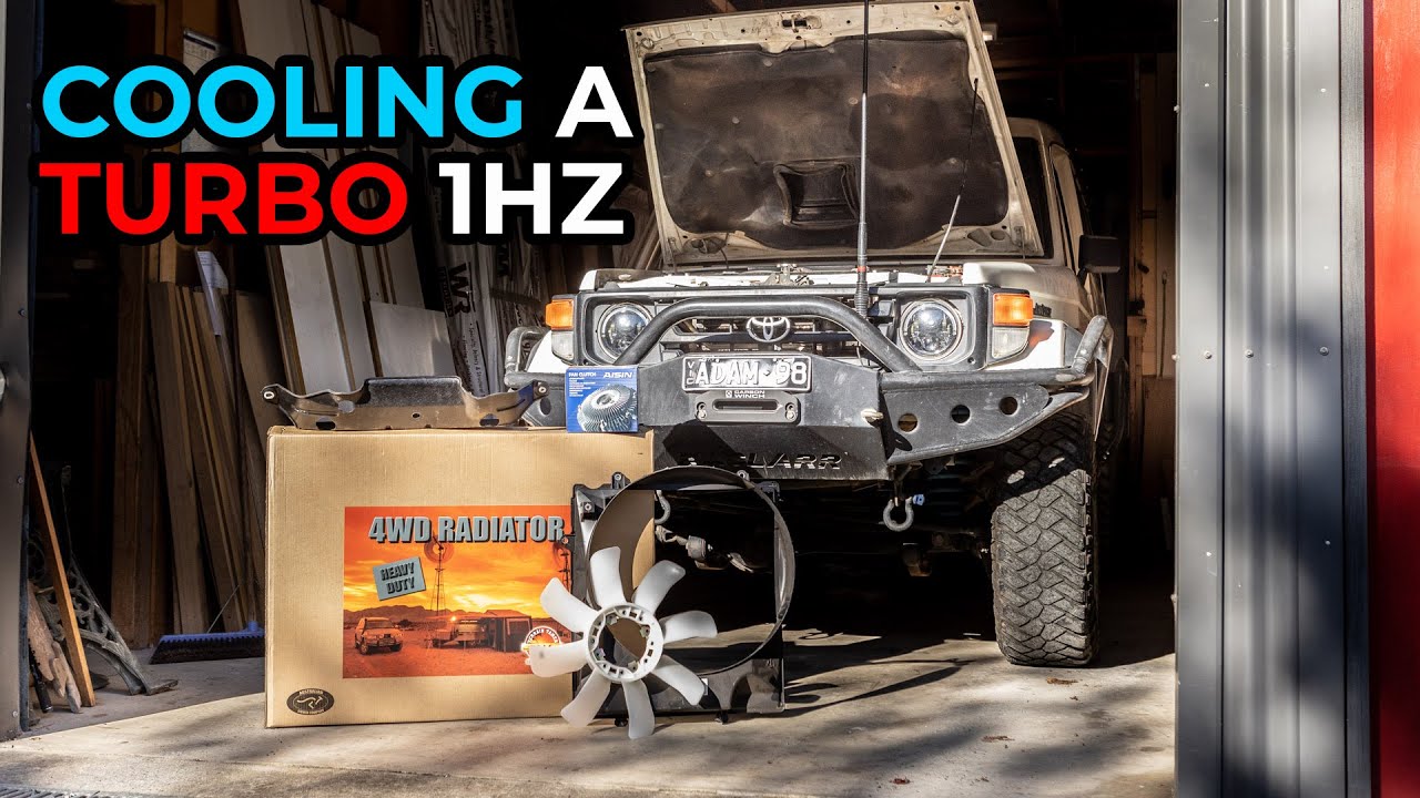 Keeping a Turbo 1HZ Cool - Radiator Upgrade - Part 1