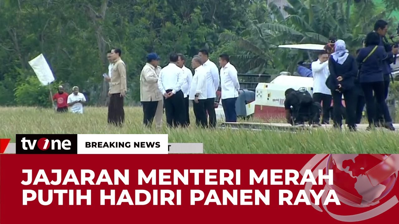 Mentan Hingga Zulhas Hadiri Panen Raya di Karawang | Breaking News
