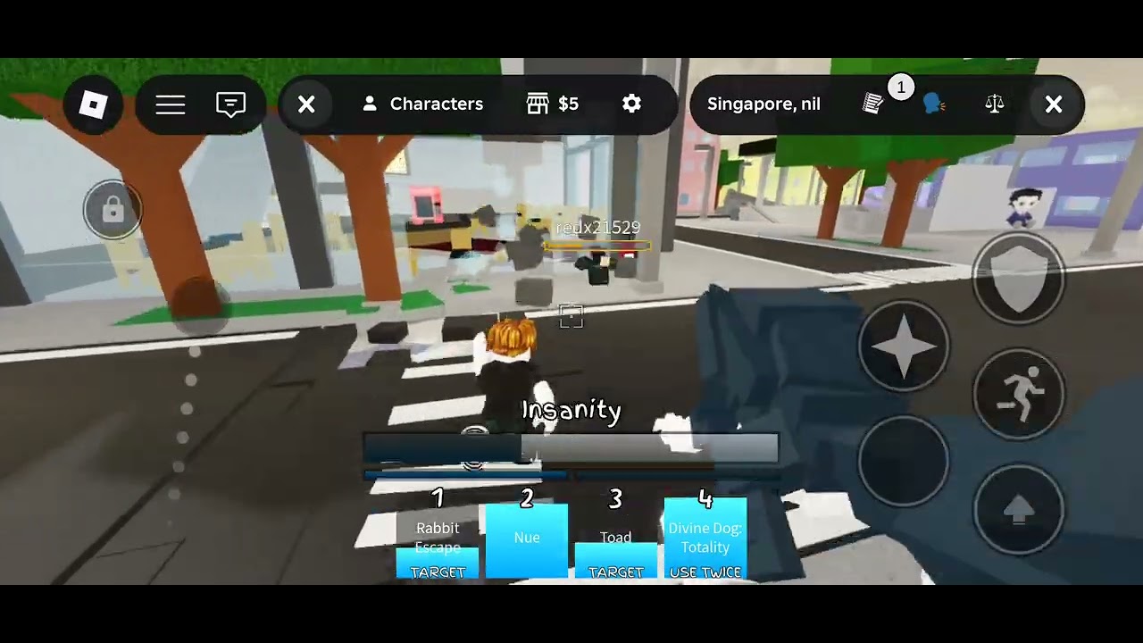 Doing  last man standing matches with friends in jujutsu shenanigans! (part 1)
