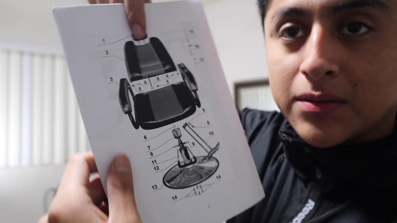 ASSEMBLING MY NEW MERAX BARBER CHAIR