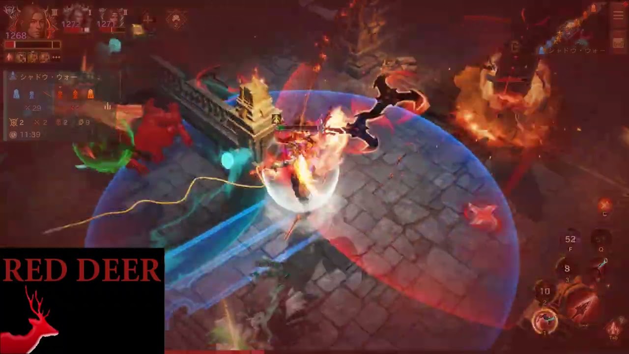DIABLO IMMORTAL(JP SERVER) Shadow War!!　Parade vs もぐらてい