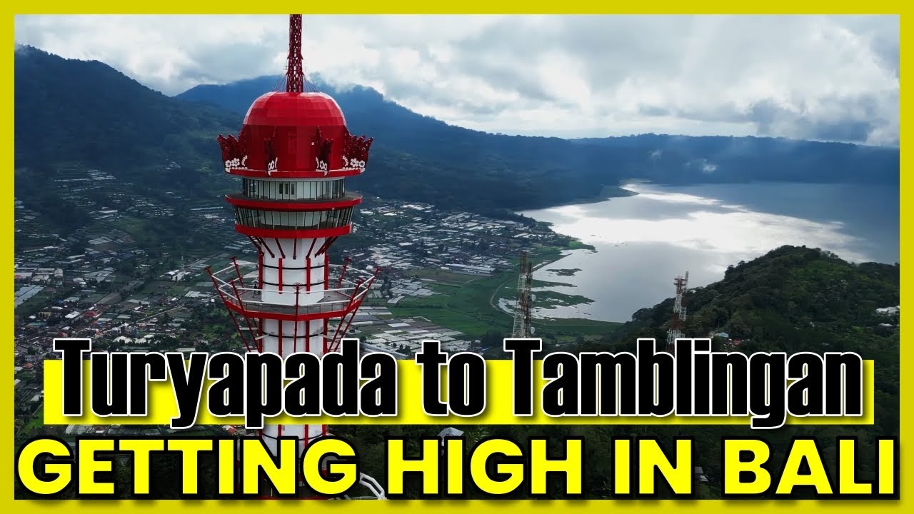 BALI'S Central Highlands. Turyapada, Lakes Buyan & Tamblingan