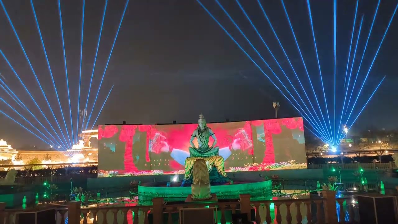 UJJAIN MAHAKALESHWAR LIGHT SHOW💫🙏🔱