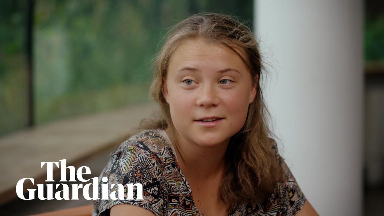 Greta Thunberg: 'I'm not an angry teenager'
