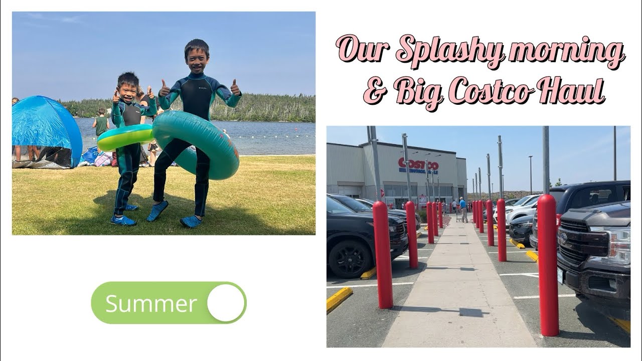 Summer Swim & Shopping Day! Rotary Park + Costco Finds | Buhay Canada | St. John’s Newfoundland🇨🇦