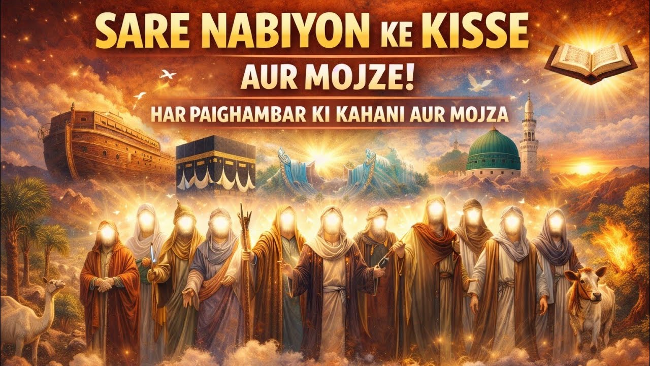 ALLAH KE PAIGHAMBARON KA SAFAR #QasasUlAmbiya#AmbiyaKiKahani#IslamicStories#AllahKaPaigham