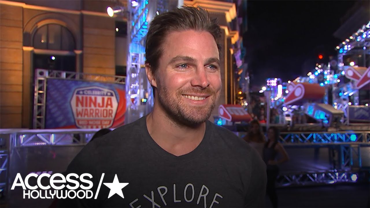 Stephen Amell Talks Competing On 'American Ninja Warrior': 'I'm Excited!' | Access Hollywood
