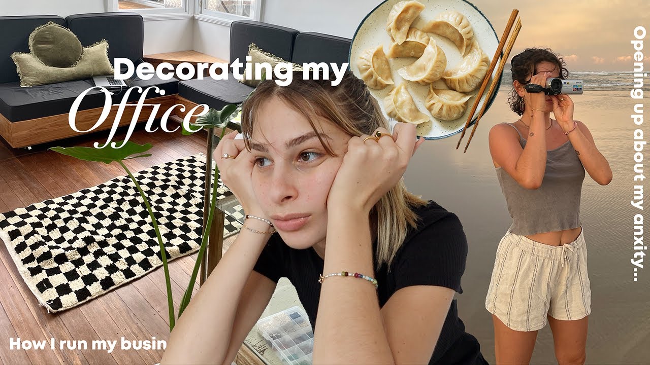 A week in the life of a small business owner | Office updates, events & opening up about my anxiety.