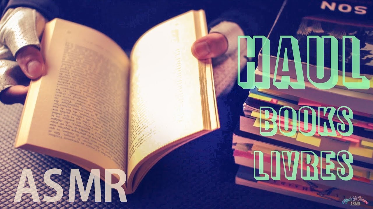 ASMR Haul #9 : BOOKS / LIVRES - FRENCH Whispering