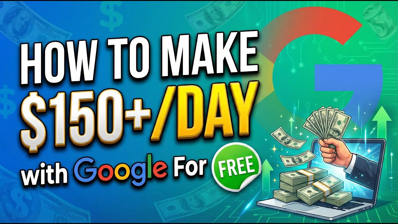 How to Make $150+/DAY with Google For FREE
