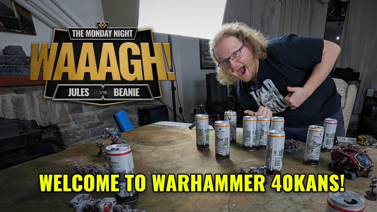 We Play The ULTIMATE Warhammer 40K DRINKING Game! Warhammer 40Kans!