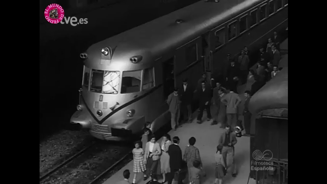 HISTORIA DE RENFE - Automotor TAF  (Renfe Nodo RTVE Filmoteca Española)