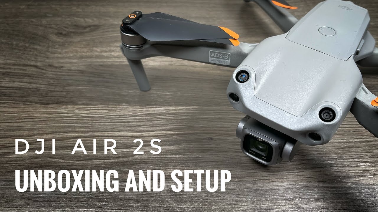 DJI Air 2S Unboxing and Setup
