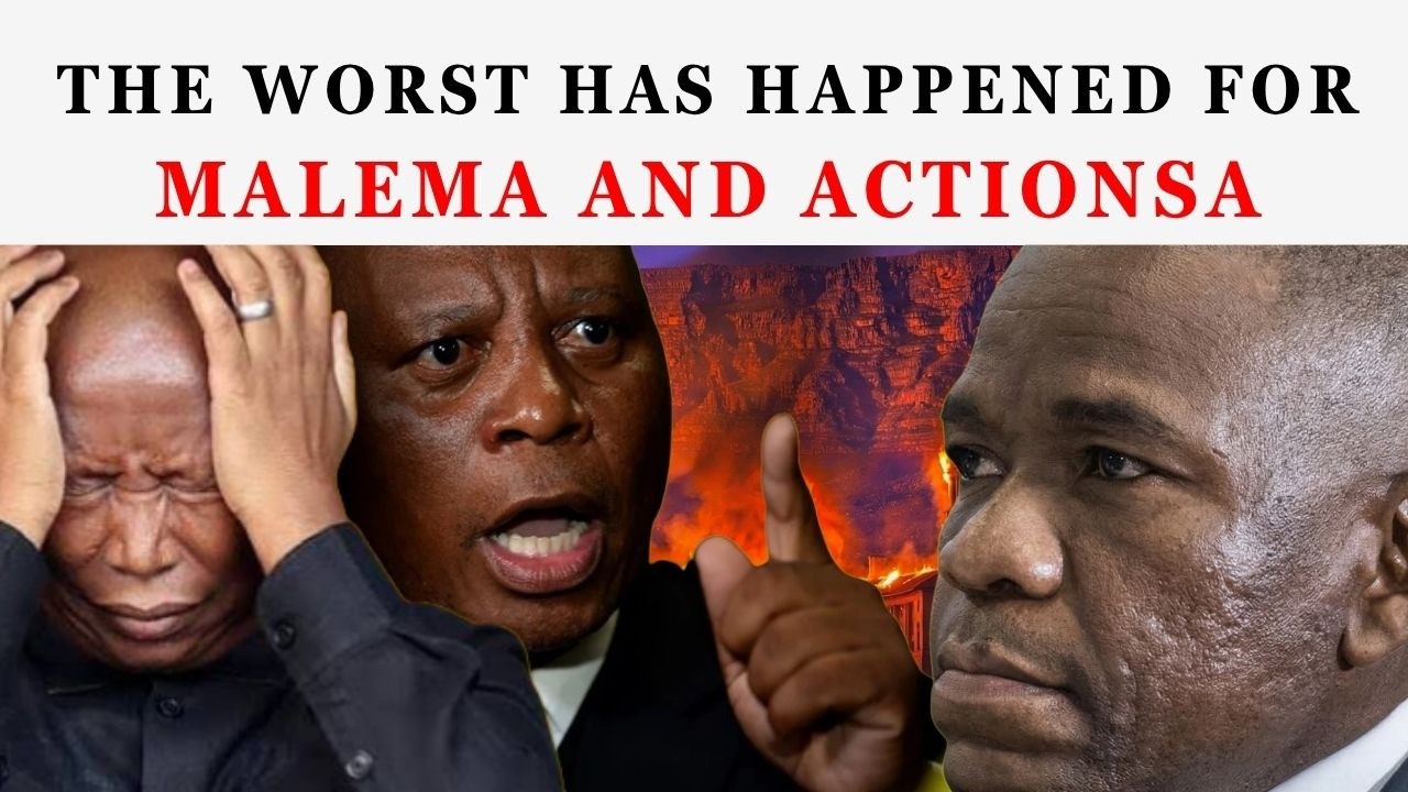 The WORST Has Happened for Malema and ActionSA at MADLANGA!
