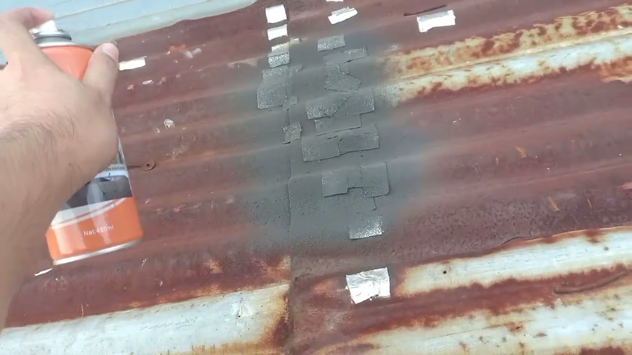 Flexible Rubber Coating Unboxing and Testing ( pang spray at pang tapal sa bubong )