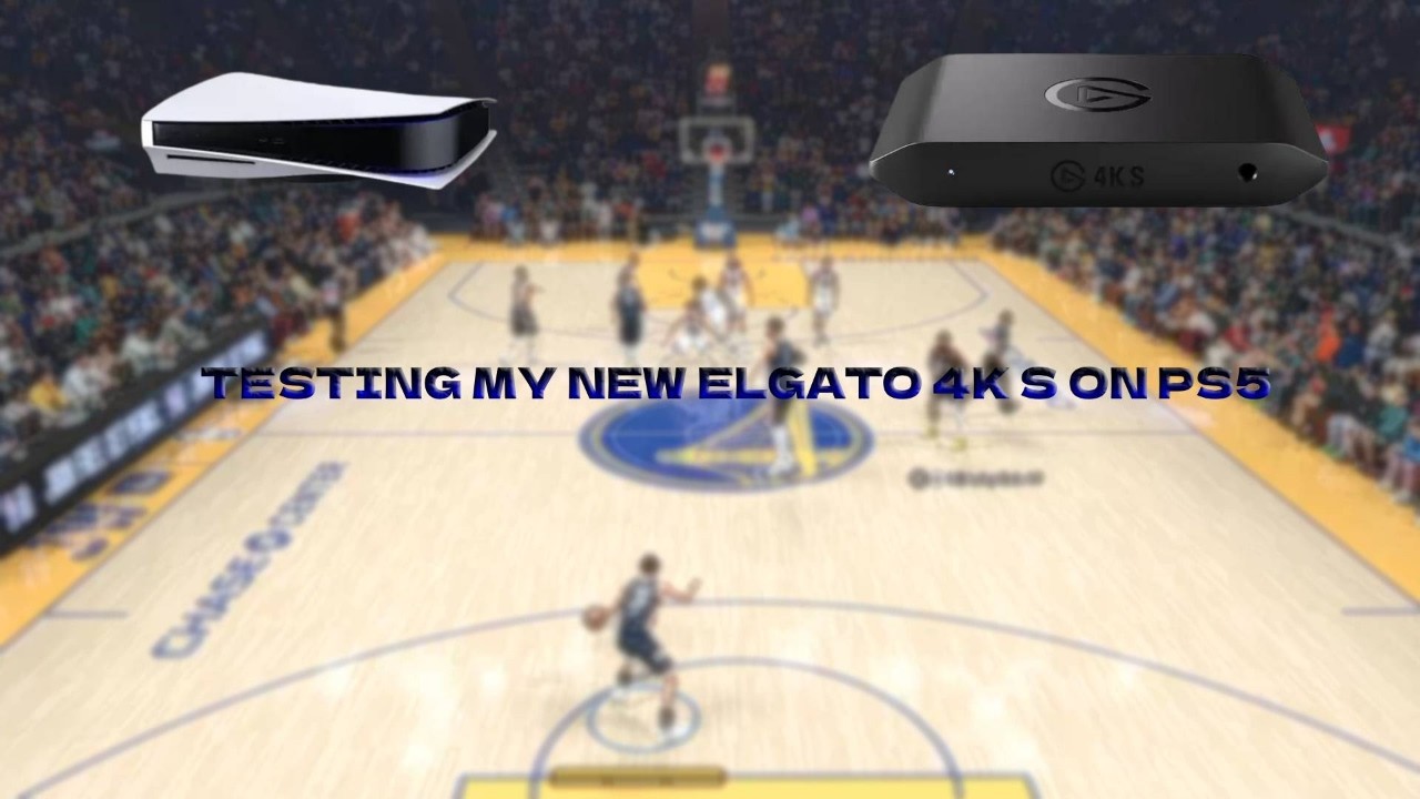 Testing my brand new elgato 4k s on the PS5