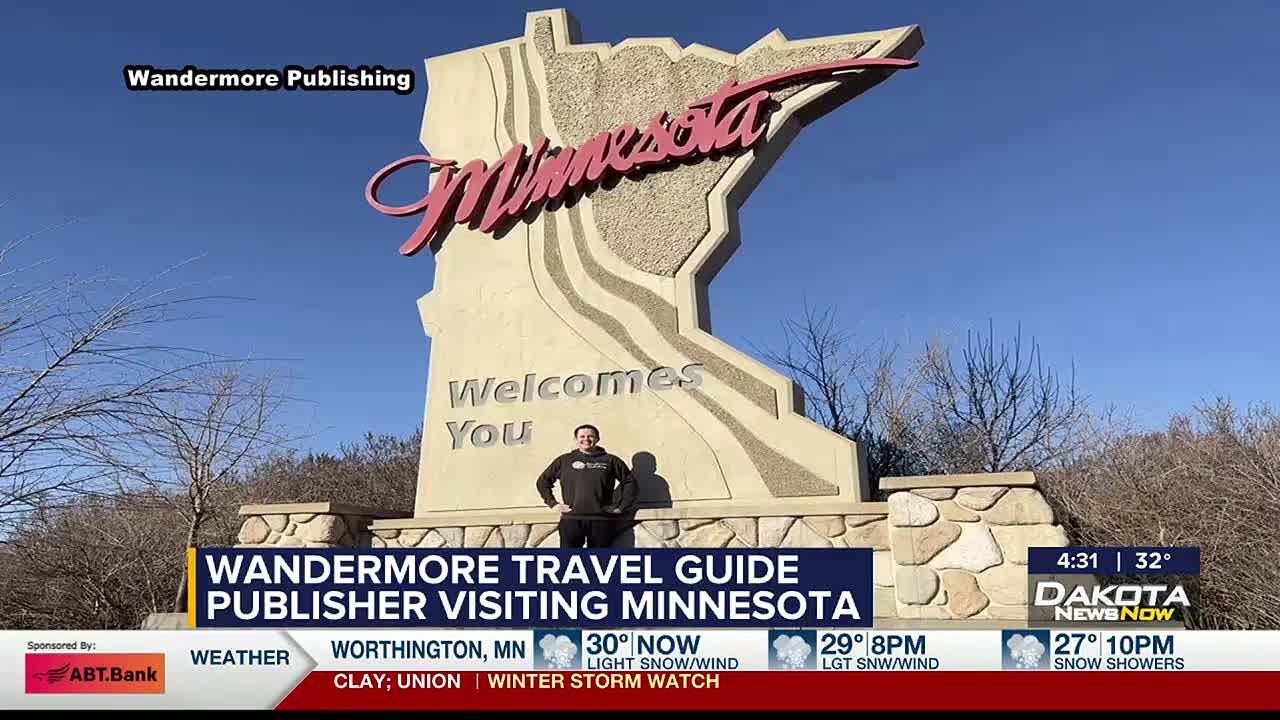 &lsquo;Wandermore&rsquo; travel guide publisher visiting every incorporated town in Minnesota