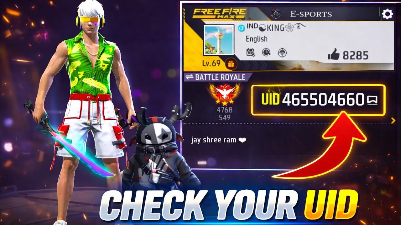 free fire max live uid check 🛑 💯💌✅