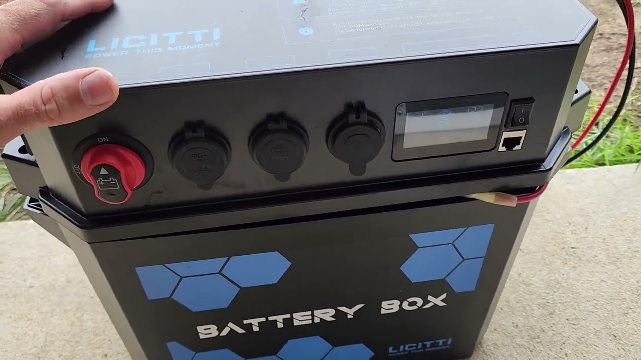 Licitti Battery Box Pro charging on 654 watts of solar power