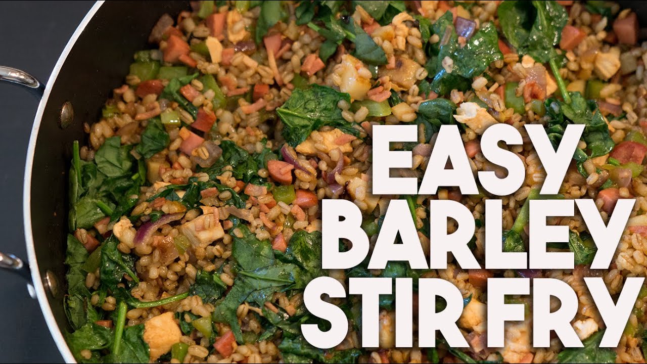 BARLEY Stir fry | Healthy Complex Carb rich | Kravings