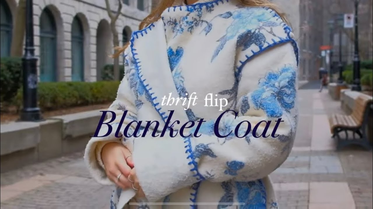 DIY Coat Blanket | Thrift Flip