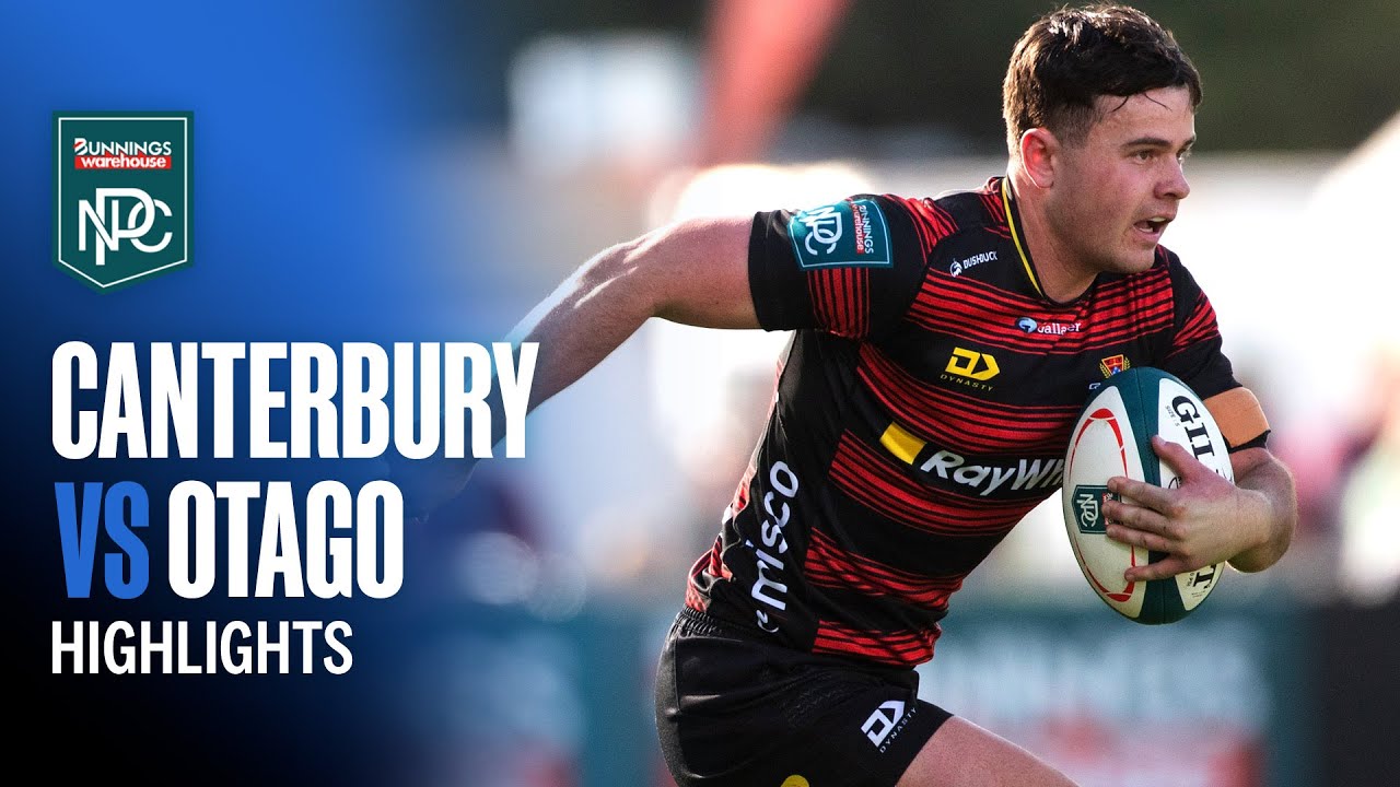 RD 8 HIGHLIGHTS | Canterbury v Otago (Bunnings NPC 2025)