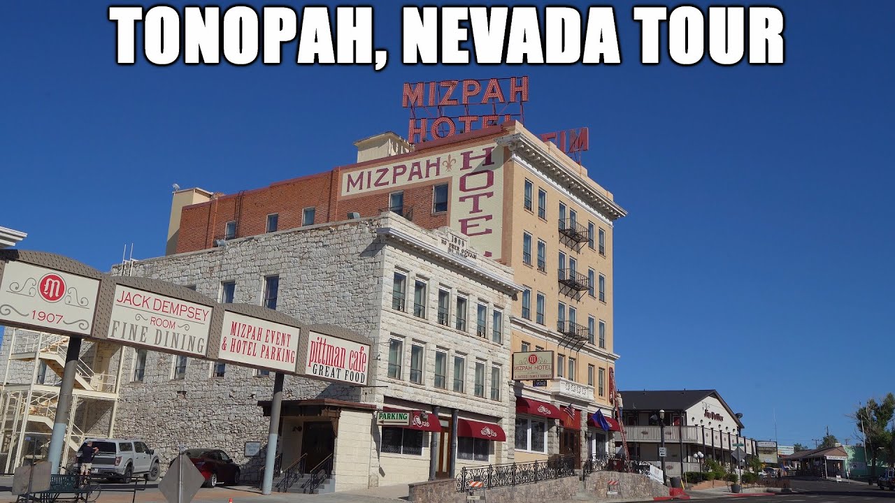 Исследуем Хоторн и Тонопу, Невада: мотель Clown, отель Mizpah и многое другое!
