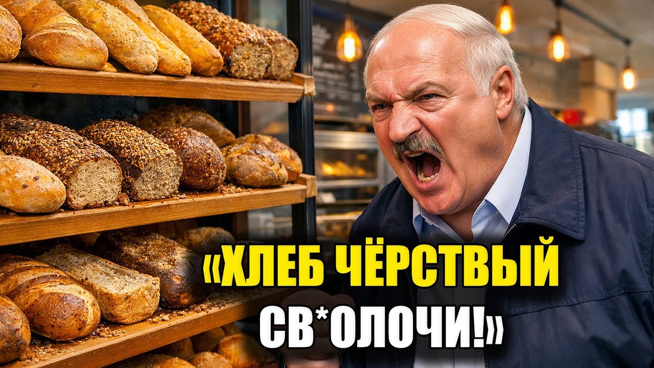 «Хлеб чёрствый!» — Лукашенко проверил булочную и пришёл в ярость