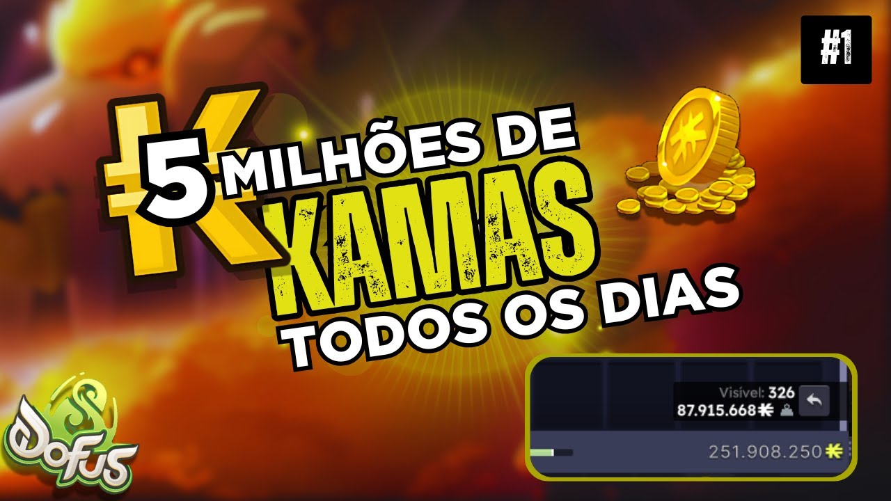 DO ZERO A 5 MILH&Otilde;ES DE KAMAS TODOS OS DIAS - #1 PRIMEIRA ESTRAT&Eacute;GIA