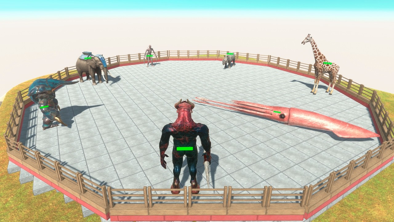 Random Team Battle Royale - Animal Revolt Battle Simulator