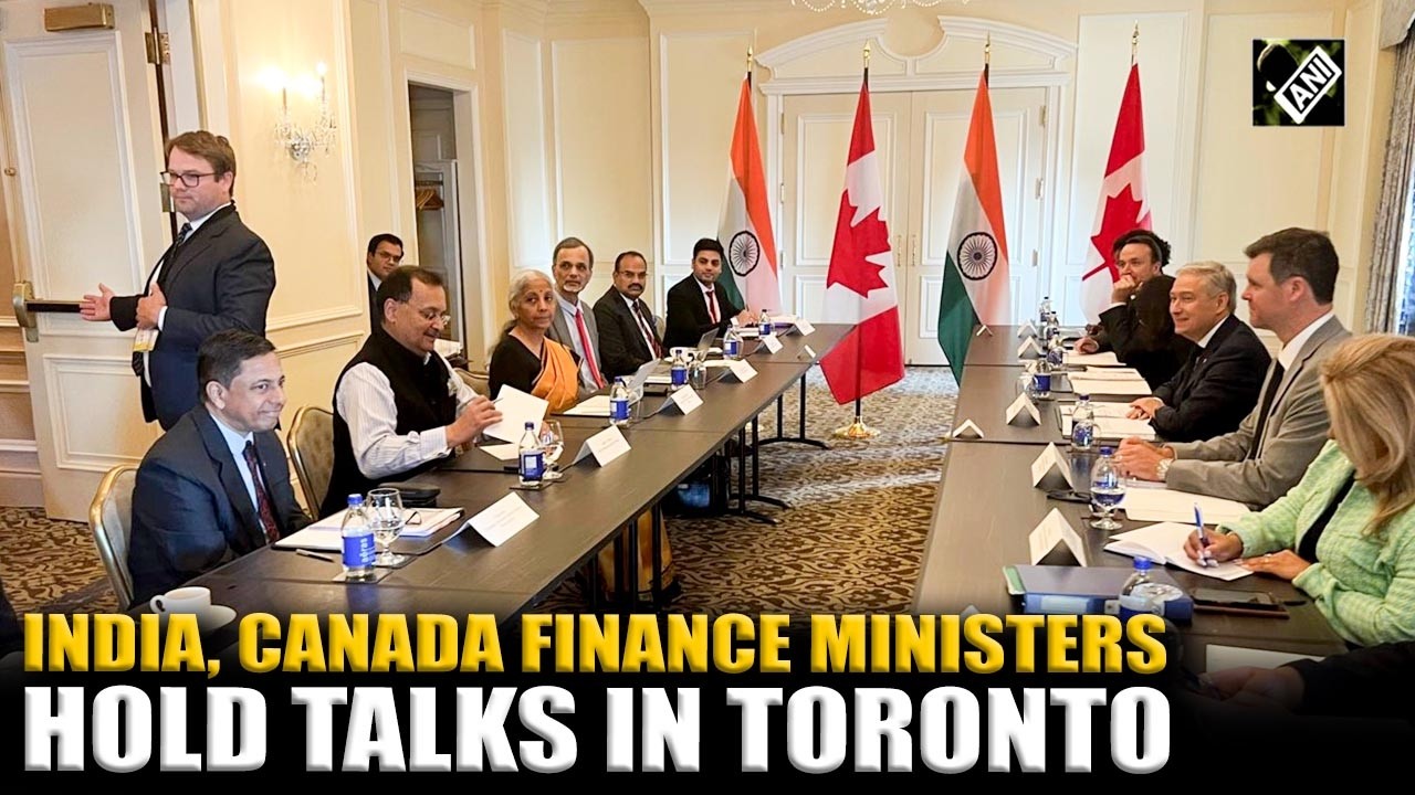 India-Canada finance ministers meet in Toronto for talks on bilateral economic cooperation