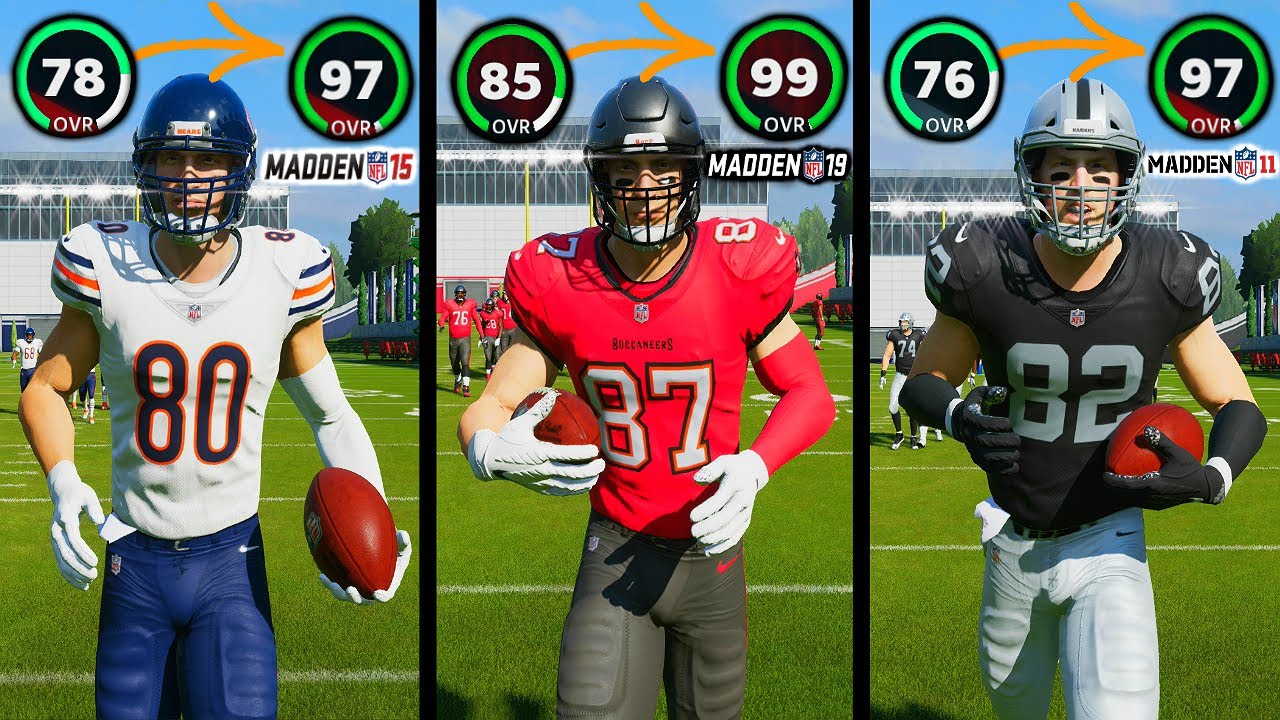 What If You Put EVERY TE At The Highest Overall They've Ever Been in Any Madden?