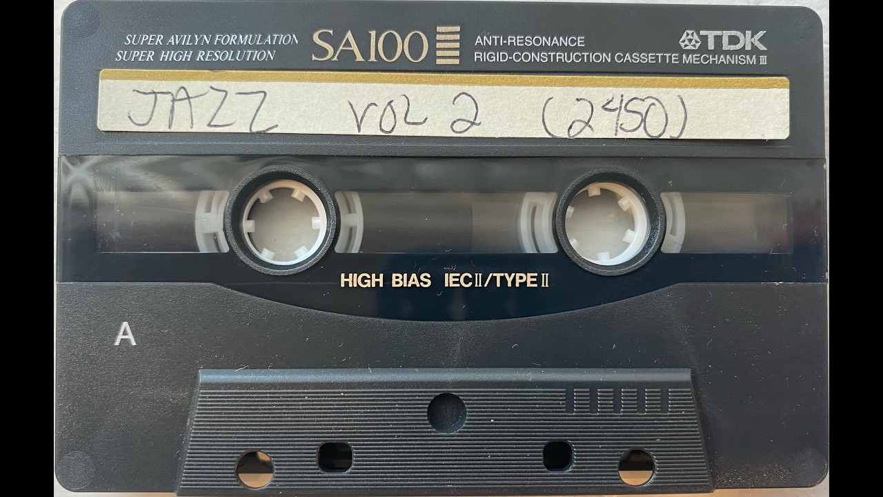 JAZZ VOL 2 : NAJEE (A) - DJ Jazzy G | RAW 80s Smooth Jazz Cassette Rip (Visualizer)