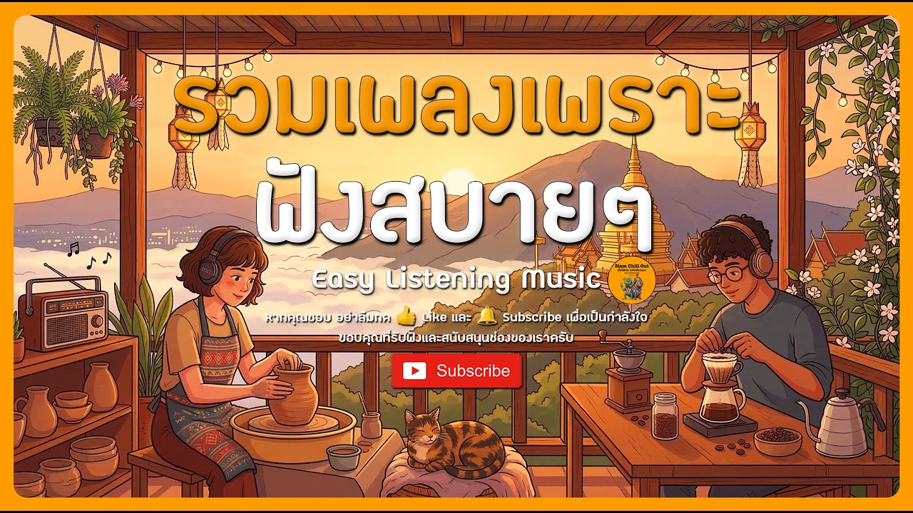 Playlist : รวมเพลงเพราะ เพลงฟังตอนทำงาน เพลงฟังสบาย | #เพลงเพราะ #รวมเพลงฟังสบาย #EasyListening