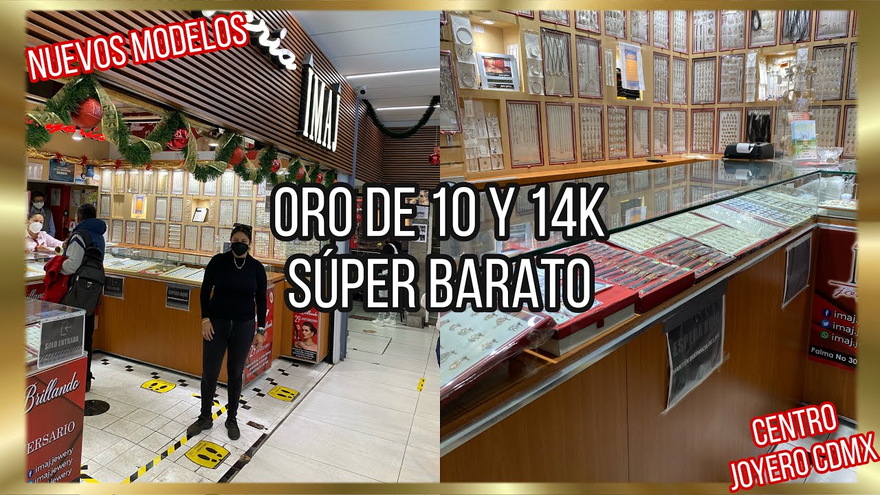 ORO DE 10 Y 14K BARATO EN EL CENTRO JOYERO CDMX /DESCUENTOS ESPECIALES POR VENTA PRE-NAVIDEÑA