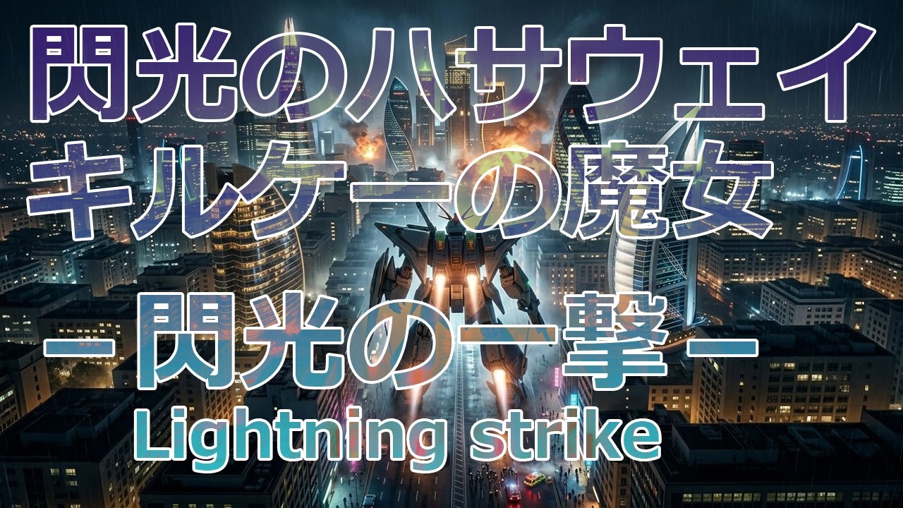 閃光のハサウェイ　キルケーの魔女　エンディングイメージ「閃光の一撃」