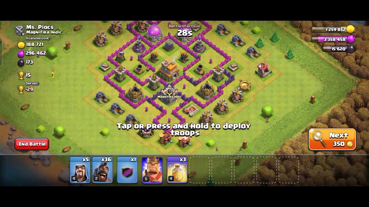 Th7 Mass Hog | Attack Strategy | ClashOfClans