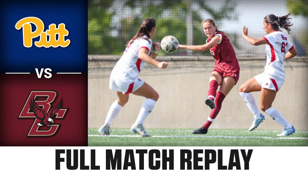 Pittsburgh vs. Boston College Full Match Replay | 2025 ACC Women's Soccer