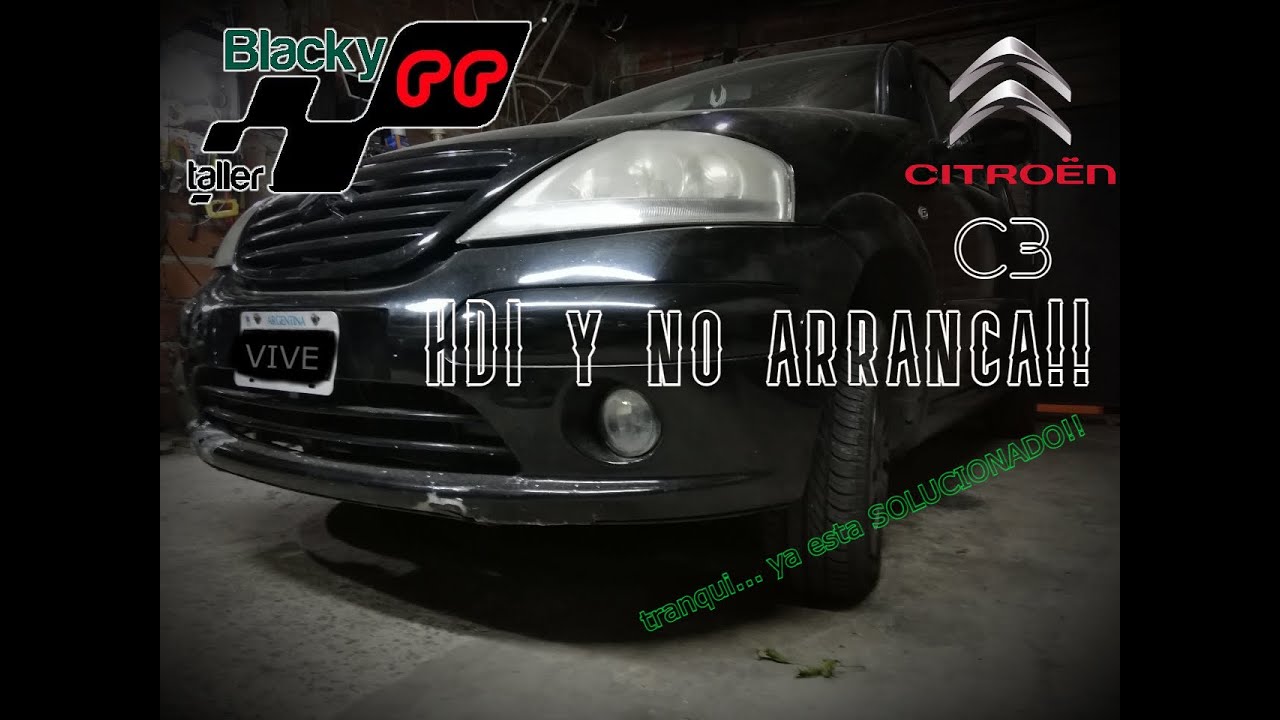 Citroen C3 HDI, problemas de CKP!! ¡¡HDI Y NO ARRANCA!! ¡SOLUCIONADO!