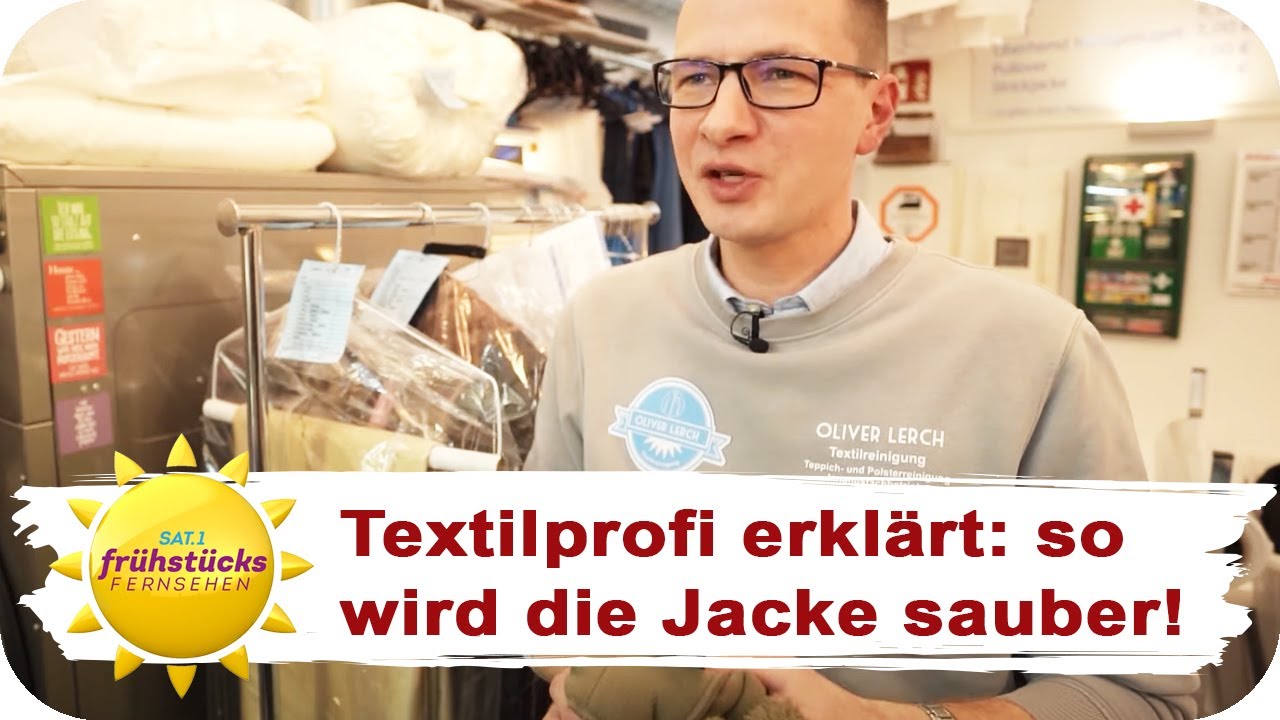 Wintertipp: So reinigt man Winterjacken! | SAT.1 Frühstücksfernsehen
